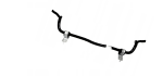 Stabilizator przechyłu Laguna III Renault 546110727R