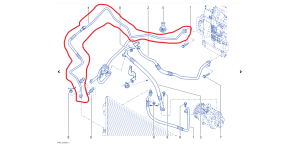 Przewód klimatyzacji Laguna III Renault 924400003R