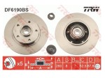 Tarcza hamulcowa tył Megane III Scenic III TRW DF6190BS