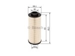Filtr paliwa Bosch F 026 402 047 Master II