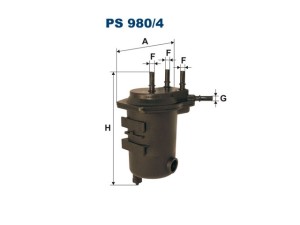 Filtr paliwa Filtron PS 980/4 Clio II Kangoo Megane II