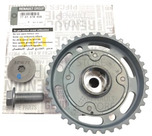 Koło zmiennych faz rozrządu Clio III Megane III 2.0 T Renault 7701478459