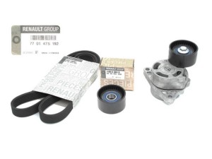 Zestaw paska osprzętu Laguna II Vel Satis 2.2 dCI Renault 7701475192