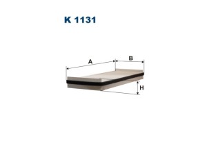 Filtr kabiny Filtron K 1131 Espace IV