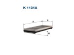 Filtr kabiny Filtron K 1131A Espace IV