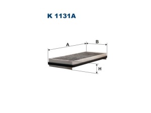 Filtr kabiny Filtron K 1131A Espace IV