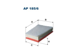 Filtr powietrza Filtron AP 185/6 Megane III, Scenic III