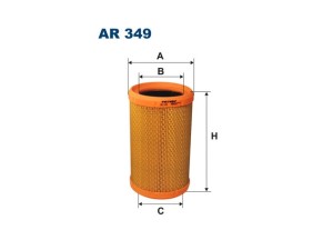 Filtr powietrza Filtron AR 349 Clio II Kangoo Twingo I Thalia