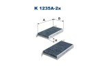 Filtr kabiny Filtron K 1235A-2X Laguna III