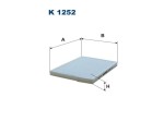 Filtr kabiny Filtron K 1252 Koleos I