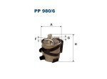 Filtr paliwa Filtron PS 980/6 Megane II, Scenic II