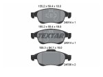 Klocki hamulcowe Textar 2491401 Captur Megane III Scenic III