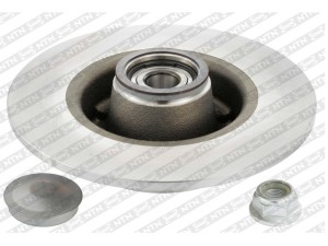 Tarcze hamulcowe tył Megane II Clio III SNR KF155.77U