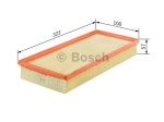 Filtr powietrza Bosch 1 457 433 260 Espace III Laguna
